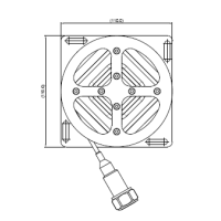 100 Watt 6 GHz RF Cable Load Low PIM ( -158 dBc )