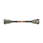 DC - 6 GHz 4.3-10 Male to 4.3-10 Male Cable Assembly, 5000 mm RG-223