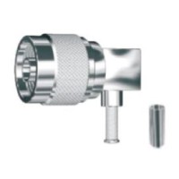 N Male Right Angle Coaxial Connector suit RG-58