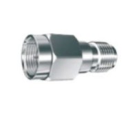 SMA Male to SMA Male Coaxial Adaptor, Silver Plated