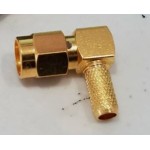 SMA-JW223A SMA Right Angle Male to suit RG223