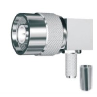 TNC Male Right Angle Crimp ( Silver Plated ) Suit RG-58