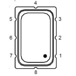 RF1172B 433.92 MHz Narrowband SAW Filter