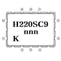 H220SC ( 220.38 MHz )  1.26 MHz 5 dB BW IF SAW Filter