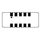 SN8538B 85.38 MHz IF Saw Filter SMD 15.9 x 6.5 mm