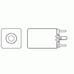 142-04J08SL 147 - 160 nH Variable Inductor