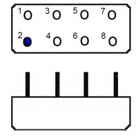 RFLMX-3-13    ( 2 - 1100 MHz ) equiv to Mini Circuits SBL-1ZMH RF Mixer