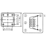 44-70452 Variable Inductor 37 MHz Roofing Filter