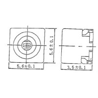 44-70491 Variable Inductor 25.2 MHz Filter