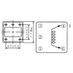44-70509 Variable Inductor 7.96 MHz Filter