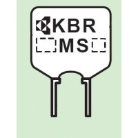 KBR-3.58MSA   3.58 MHz Through Hole Ceramic Resonator