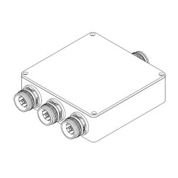 3 Way 500 - 3800 MHz LOW PIM Wilkinson RF Splitter Combiner 4.3-10 Connectors